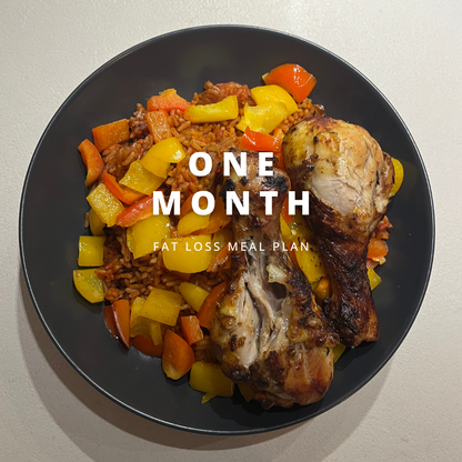 One Month Fat Loss Mealplan